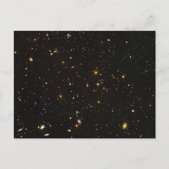 The Hubble Ultra Deep Field Space Image Postcard (Front)