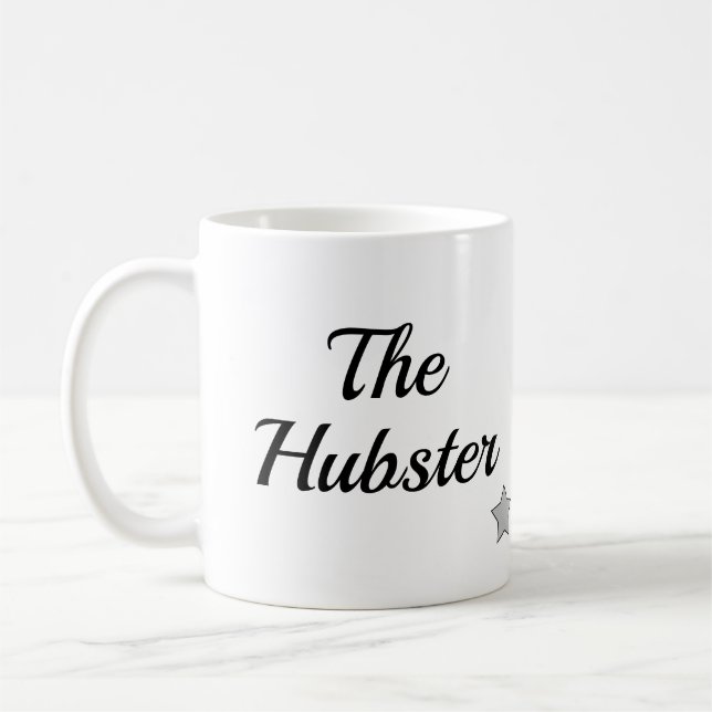 The Hubster, hubby Coffee Mug (Left)