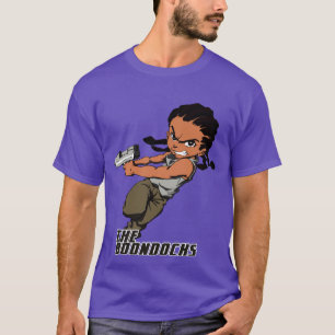 the huey freeman on action the boondocks - style T-Shirt