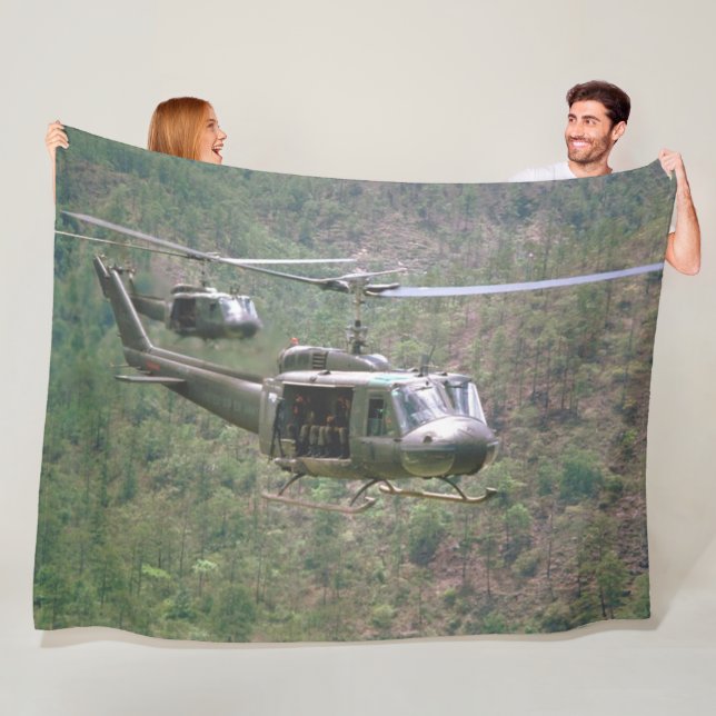 The HUEY UHIB Fleece Blanket (In Situ)