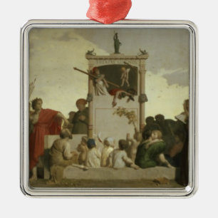 The Human Comedy, c.1852 Metal Tree Decoration