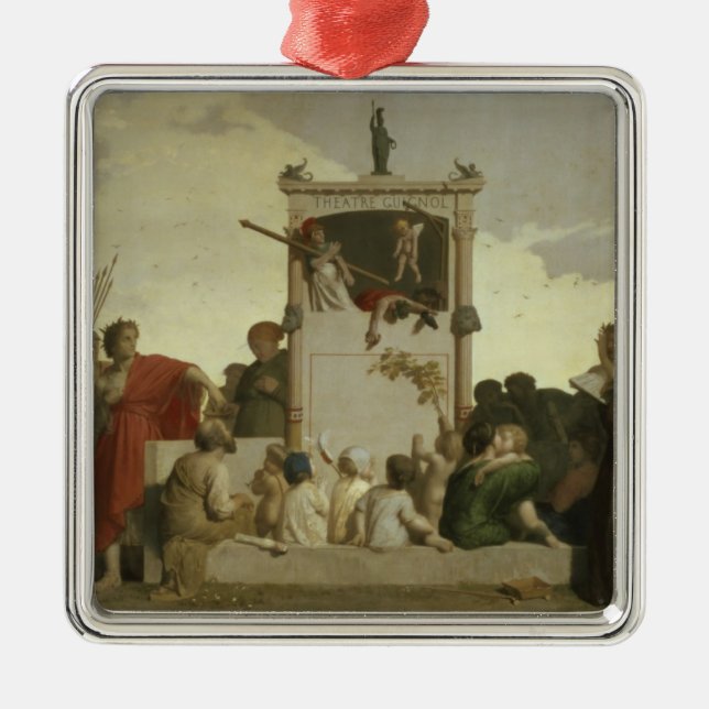 The Human Comedy, c.1852 Metal Tree Decoration (Front)
