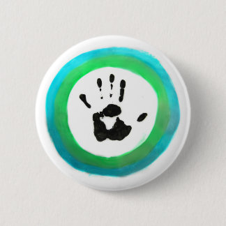 The Human Flag 6 Cm Round Badge