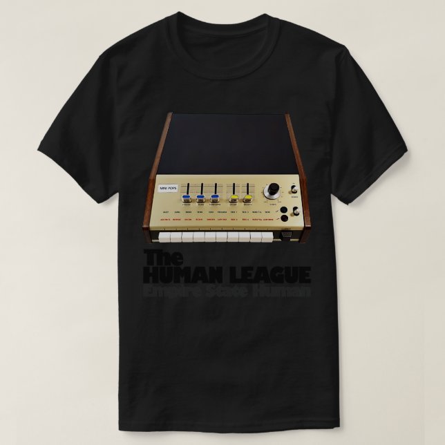 The Human League Retro Original Design T-Shirt (Design Front)