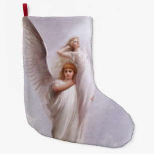 The Human Soul by Luis Ricardo Falero Large Christmas Stocking