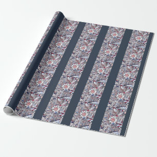 the humble daisy wrapping paper