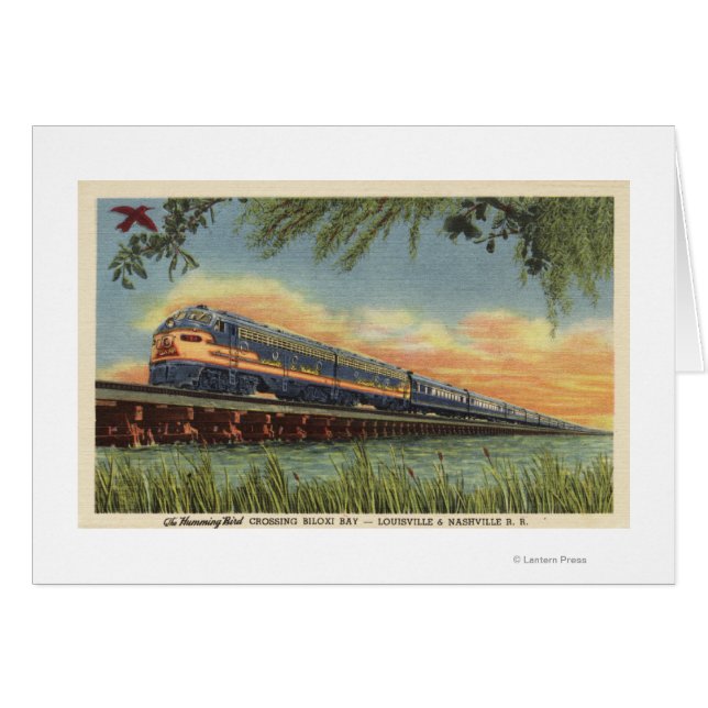 The Humming Bird Railroad Train (Front Horizontal)