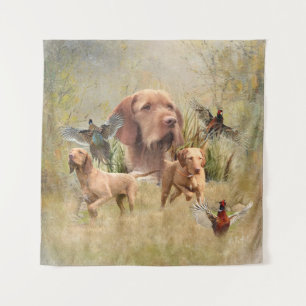 The Hungarian Wirehaired Vizsla  Tapestry