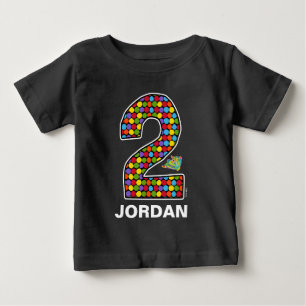 The Hungry Caterpillar Chalkboard 2nd Birthday Baby T-Shirt