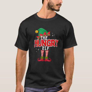 The Hungry Elf Funny Family Matching Christmas Gro T-Shirt