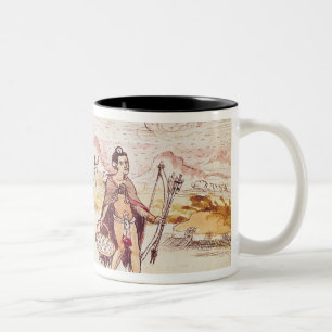 The Hunt, 1579 Two-Tone Coffee Mug