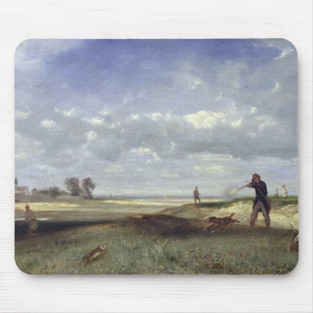 The Hunt, 1847 Mouse Mat (Front)