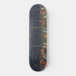 The Hunt in the Forest (by Paolo Uccello) Skateboard