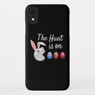The hunt is on Easter Bunny Egg Hunt iPhone XR Case