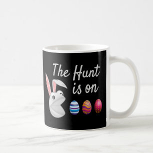 The hunt is on Easter Bunny Egg Hunt Coffee Mug