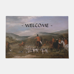 THE HUNT WELCOME DOORMAT