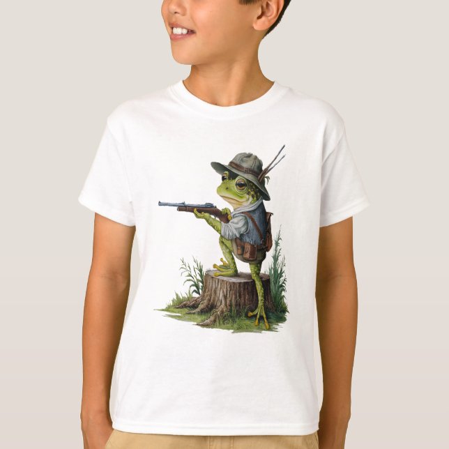 The hunter frog T-Shirt (Front)