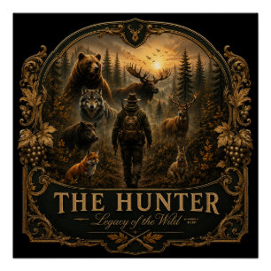 The Hunter , Into the Wild Silence Poster