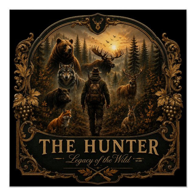 The Hunter , Into the Wild Silence  Poster (Front)