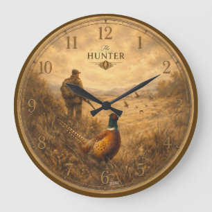 The Hunter Large Clock