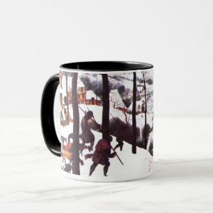 "The Hunters in the Snow" Fine Art Christmas Mugs