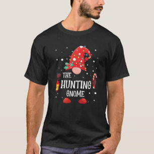 The Hunting Gnome Matching Family Christmas Gnome T-Shirt
