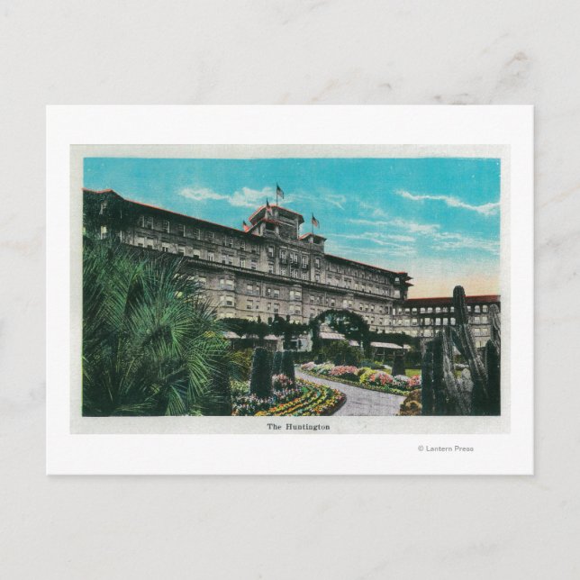 The Huntington Hotel and GroundsPasadena, CA Postcard (Front)