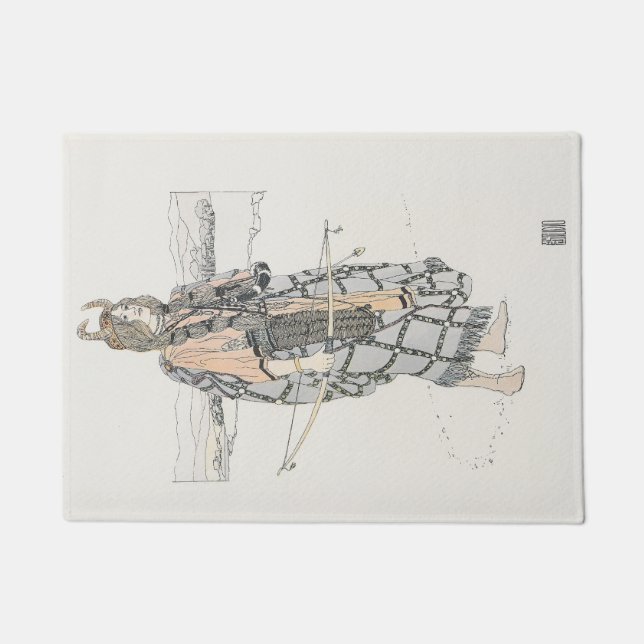 The Huntress (by Ann Macbeth) Doormat (Front)