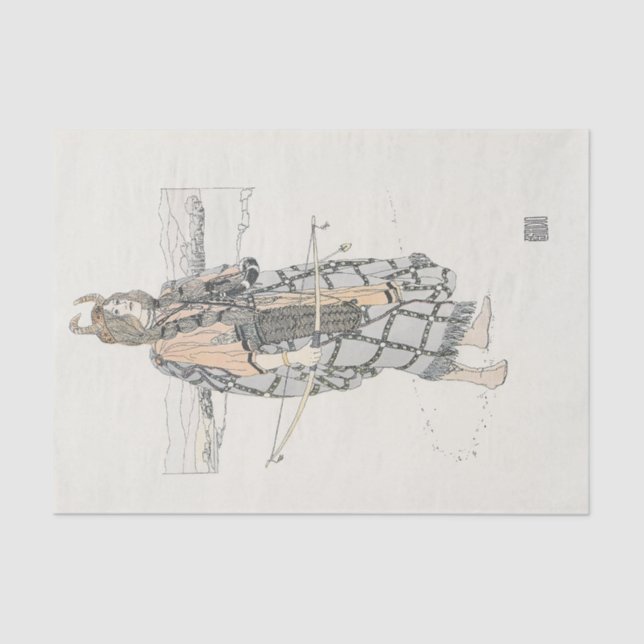 The Huntress (by Ann Macbeth) Tissue Paper (Front)