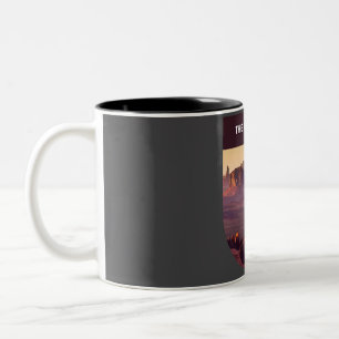 The Hunt's Mesa Two-Tone Coffee Mug