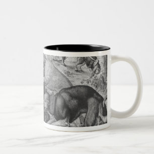 The Hunts of Maximilian, Capricorn Two-Tone Coffee Mug