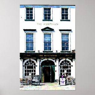 The Huntsman Public House Poster