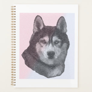 The Husky Is My Favourite Dog,Siberian Husky Planner