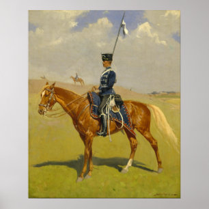 The Hussar, Frederic Remington Poster