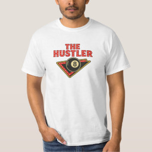The Hustler Billiards T-Shirt Design