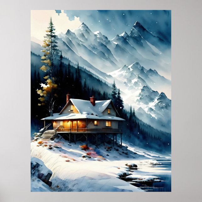 The Hut Borderless Poster (Front)