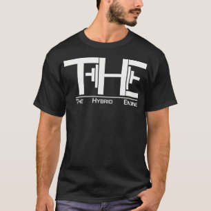 The Hybrid Engine White Lettering T-Shirt