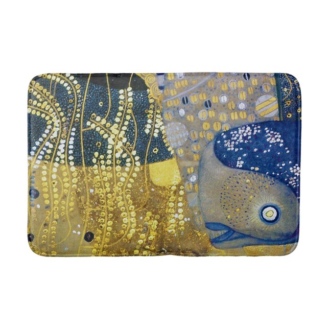 The Hydra, Gustav Klimt Bath Mat (Front)