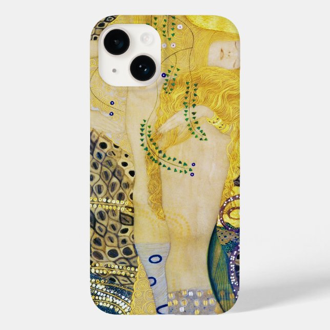 The Hydra, Gustav Klimt Case-Mate iPhone Case (Back)