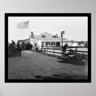 The Hygeia Dining Saloon at Fort Monroe 1864 Poster