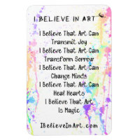 The I Believe In Art Manifesto Promotional
