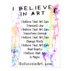 The I Believe In Art Manifesto Promotional