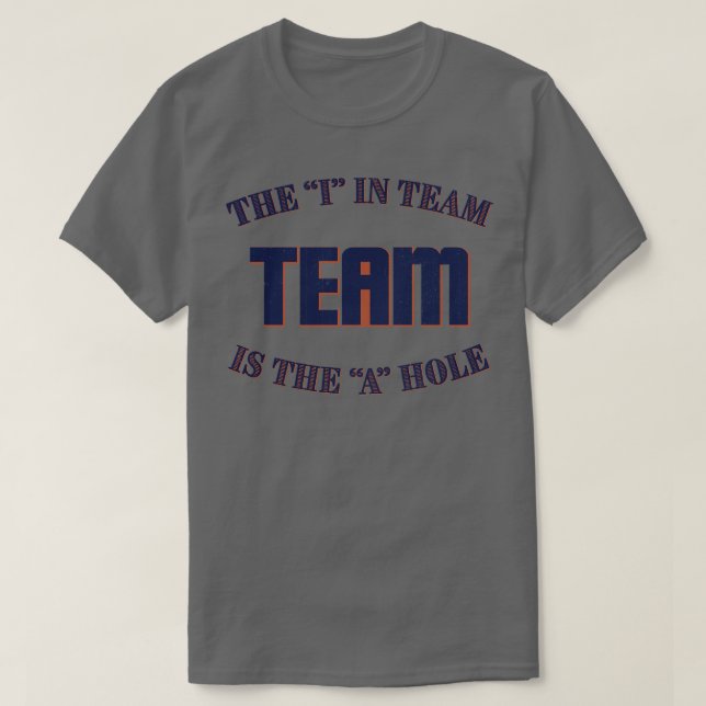 The i in Team T-Shirt (Design Front)