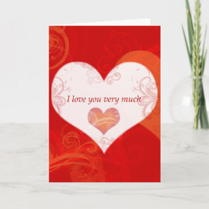 The I Love You Very Much Greeting Card