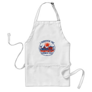The I Survived Summer Heat Victoria British Columb Standard Apron