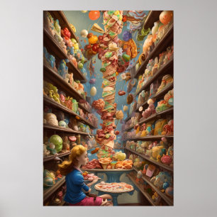 The ice cream and lollie shop for all  poster