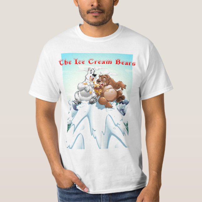 The Ice Cream Bears T-Shirt (Front)
