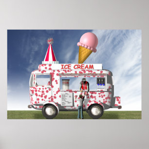 The Ice Cream Truck Poster