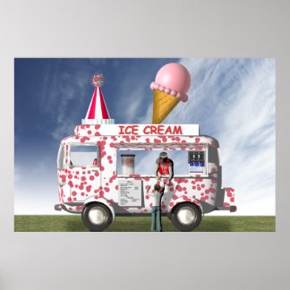 The Ice Cream Truck Poster