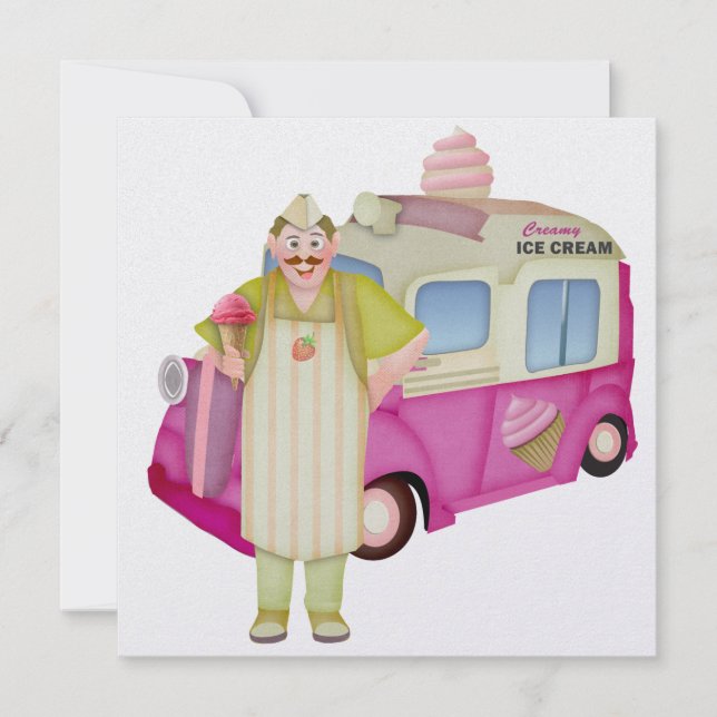 The Ice Cream Truck - SRF Invitation (Front)